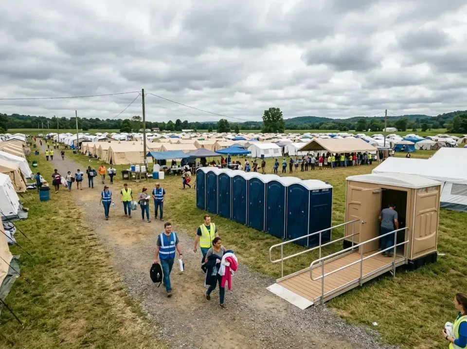 disaster-relief-camp-restrooms-010 — frequently asked questions, Dumpster & Portable Bathrooms Rental in Aledo, IL